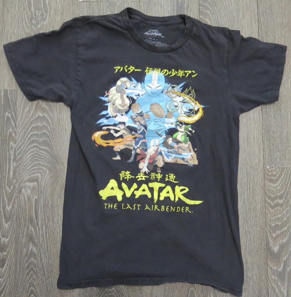AVATAR The Last Airbender Character T Shirt Size S  Nickelodeon Anime Gaming